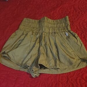 FP Movement by Free People Olive High Waist Shorts